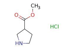 eMolecules​&nbsp;ChemScene  Methyl pyrrolidine-3-carboxylate hydrochloride  5g  572228223  CS-W001842    198959-37-4  MFCD08436169  165.620  C6H12ClNO2