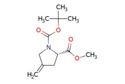 eMolecules​&nbsp;Combi-Blocks Inc.  (S)-1-tert-Butyl 2-methyl 4-methylenepyrrolidine-12-dicarboxylate  5g  569288426  QC-7240  96.000  84348-39-0  MFCD15832853  241.287  C12H19NO4