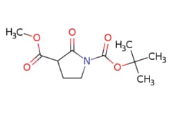 eMolecules​&nbsp;431079-79-7 | 1-tert-butyl 3-methyl 2-oxopyrrolidine-1,3-dicarboxylate | Key Organics/BIONET | MFCD16890151 | 243.259 | C11H17NO5 | 95.000 | COC(=O)C1CCN(C(=O)OC(C)(C)C)C1=O | 1g | 564136515
