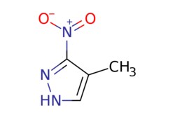 eMolecules​&nbsp;38858-90-1 | 4-Methyl-3-nitro-1H-pyrazole | Ambeed | MFCD09701703 | 127.103 | C4H5N3O2 | 97.000 | Cc1c[nH]nc1[N+]([O-])=O | 25g | 552635595