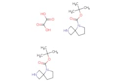 eMolecules​&nbsp;Pharmablock  tert-butyl 25-diazaspiro[3.4]octane-5-carboxylate hemioxalate  1g  551303570  PBY2010285-01    1630906-60-3  MFCD28166355  514.620  C24H42N4O8