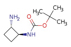 eMolecules​&nbsp;Pharmablock  tert-butyl N-[(1S2S)-2-aminocyclobutyl]carbamate  1g  551123640  PBLL1453    1374222-18-0  [null]  186.255  C9H18N2O2