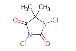 eMolecules​&nbsp;118-52-5 | 1,3-Dichloro-5,5-dimethylhydantoin | Oakwood Chemical | MFCD00003190 | 197.020 | C5H6Cl2N2O2 | 97.000 | CC1(C)N(Cl)C(=O)N(Cl)C1=O | 5g | 537700015