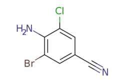 eMolecules​&nbsp;Oakwood Chemical  4-Amino-3-bromo-5-chlorobenzonitrile  25g  537686124  035157    201857-39-8  MFCD08436082  231.480  C7H4BrClN2