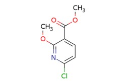 eMolecules​&nbsp;65515-32-4 | Methyl 6-chloro-2-methoxynicotinate | ChemScene | MFCD15142741 | 201.610 | C8H8ClNO3 | 97.000 | COC(=O)c1ccc(Cl)nc1OC | 5g | 536849805