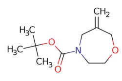eMolecules​&nbsp;748805-96-1 | Tert-Butyl 6-methylene-1,4-oxazepane-4-carboxylate | ChemScene | MFCD20257684 | 213.277 | C11H19NO3 | 98.000 | CC(C)(C)OC(=O)N1CCOCC(=C)C1 | 5g | 536782142