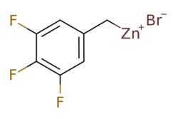 eMolecules​&nbsp;955381-38-1 | 3,4,5-Trifluorobenzylzinc bromide, 0.50 M in THF | Synthonix290.390 | C7H4BrF3Zn | 0.000 | [Br-].Fc1cc(C[Zn+])cc(F)c1F | 100ml | 532652997