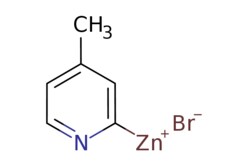 eMolecules​&nbsp;Synthonix  4-Methyl-2-pyridylzinc bromide 0.50 M in THF  50ml  532652920  M73247    308795-93-9  [null]  237.410  C6H6BrNZn