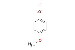 eMolecules​&nbsp;Synthonix  4-Methoxyphenylzinc iodide 0.50 M in THF  100ml  532652919  M73246    254454-47-2  MFCD01311444  299.420  C7H7IOZn