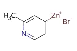 eMolecules​&nbsp;Synthonix  2-Methyl-4-pyridylzinc bromide 0.25 M in THF  100ml  532652893  M73167    1115492-92-6  [null]  237.410  C6H6BrNZn