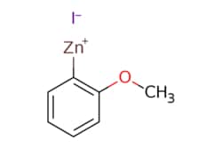 eMolecules​&nbsp;Synthonix  2-Methoxyphenylzinc iodide 0.50 M in THF  50ml  532652888  M73165    282727-20-2  MFCD01311442  299.420  C7H7IOZn