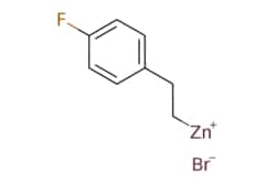eMolecules​&nbsp;Synthonix  4-Fluorophenethylzinc bromide 0.50 M in THF  100ml  532652846  F73240    1029128-52-6  [null]  268.430  C8H8BrFZn