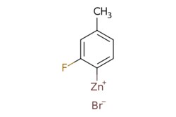 eMolecules​&nbsp;737797-14-7 | 2-Fluoro-4-methylphenylzinc bromide, 0.50 M in THF | Synthonix254.410 | C7H6BrFZn | 0.000 | [Br-].Cc1ccc([Zn+])c(F)c1 | 100ml | 532652836