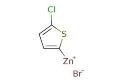eMolecules​&nbsp;Synthonix  5-Chloro-2-thienylzinc bromide 0.50 M in THF  100ml  532652721  C73260    312624-22-9  MFCD01317001  262.850  C4H2BrClSZn