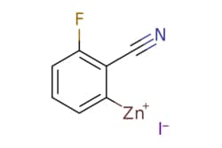 eMolecules​&nbsp;352525-67-8 | 2-Cyano-3-fluorophenylzinc iodide, 0.50 M in THF | Synthonix | MFCD01319869 | 312.390 | C7H3FINZn | 0.000 | [I-].Fc1cccc([Zn+])c1C#N | 100ml | 532652675