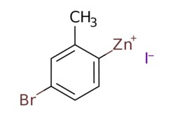 eMolecules​&nbsp;1141981-37-4 | 4-Bromo-2-methylphenylzinc iodide, 0.50 M in THF | Synthonix362.310 | C7H6BrIZn | 0.000 | [I-].Cc1cc(Br)ccc1[Zn+] | 50ml | 532652626