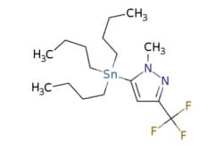 eMolecules​&nbsp;191606-78-7 | 1-Methyl-5-(tributylstannyl)-3-(trifluoromethyl)-1H-pyrazole | Synthonix | MFCD06797466 | 439.154 | C17H31F3N2Sn | 97.000 | CCCC[Sn](CCCC)(CCCC)c1cc(nn1C)C(F)(F)F | 500mg | 532151432