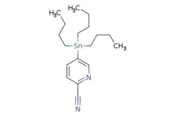 eMolecules​&nbsp;866606-03-3 | 5-(Tributylstannyl)-2-pyridinecarbonitrile | Synthonix - Stock | MFCD22421738 | 393.162 | C18H30N2Sn | 95.000 | CCCC[Sn](CCCC)(CCCC)c1ccc(nc1)C#N | 5g | 525924518