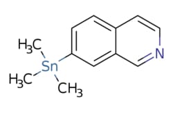 eMolecules​&nbsp;1032315-16-4 | 7-Trimethylstannylisoquinoline | Synthonix - Stock | MFCD22199151 | 291.969 | C12H15NSn | 97.000 | C[Sn](C)(C)c1ccc2ccncc2c1 | 500mg | 525924352