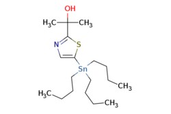 eMolecules​&nbsp;Synthonix - Stock  2-(5-(Tributylstannyl)thiazol-2-yl)propan-2-ol  1g  525924314  T5765    1364746-25-7  MFCD16140395  432.250  C18H35NOSSn