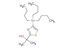 eMolecules​&nbsp;Synthonix - Stock  2-(4-(Tributylstannyl)thiazol-2-yl)propan-2-ol  250mg  525924287  T5756    1245816-16-3  MFCD16140388  432.250  C18H35NOSSn