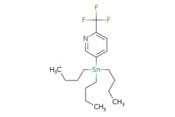 eMolecules​&nbsp;1204580-76-6 | 5-Tributylstannyl-2-trifluoromethylpyridine | Synthonix - Stock | MFCD11109387 | 436.150 | C18H30F3NSn | 96.000 | CCCC[Sn](CCCC)(CCCC)c1ccc(nc1)C(F)(F)F | 5g | 525924052