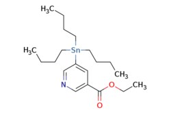 eMolecules​&nbsp;405938-98-9 | 5-(Tributylstannyl)pyridinecarboxylic acid ethyl ester | Synthonix - Stock | MFCD14702526 | 440.215 | C20H35NO2Sn | 90.000 | CCCC[Sn](CCCC)(CCCC)c1cncc(c1)C(=O)OCC | 5g | 525923907