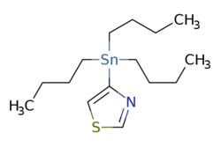 eMolecules​&nbsp;173979-01-6 | 4-(Tributylstannyl)thiazole | Synthonix - Stock | MFCD01319073 | 374.170 | C15H29NSSn | 93.000 | CCCC[Sn](CCCC)(CCCC)c1cscn1 | 5g | 525923772