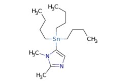 eMolecules​&nbsp;86051-75-4 | 1,2-Dimethyl-5-(tributylstannyl)imidazole | Synthonix - Stock | MFCD11109395 | 385.183 | C17H34N2Sn | 97.000 | CCCC[Sn](CCCC)(CCCC)c1cnc(C)n1C | 1g | 525915268