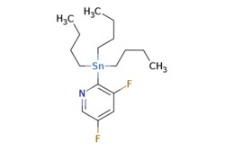 eMolecules​&nbsp;765917-25-7 | 3,5-Difluoro-2-tributylstannylpyridine | Synthonix - Stock | MFCD11109378 | 404.133 | C17H29F2NSn | 97.000 | CCCC[Sn](CCCC)(CCCC)c1ncc(F)cc1F | 500mg | 525915245