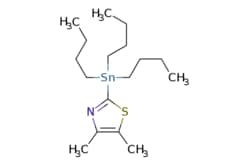 eMolecules​&nbsp;938181-92-1 | 4,5-Dimethyl-2-(tributylstannyl)thiazole | Synthonix - Stock | MFCD09265485 | 402.230 | C17H33NSSn | 97.000 | CCCC[Sn](CCCC)(CCCC)c1nc(C)c(C)s1 | 1g | 525914927