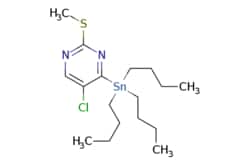 eMolecules​&nbsp;Synthonix - Stock  5-Chloro-2-(methylthio)-4-(tributylstannyl)pyrimidine  5g  525913699  C5569    123061-47-2  MFCD01318962  449.670  C17H31ClN2SSn