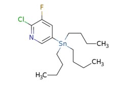 eMolecules​&nbsp;405556-97-0 | 2-Chloro-3-fluoro-5-(tributylstannyl)pyridine | Synthonix - Stock | MFCD12827556 | 420.580 | C17H29ClFNSn | 97.000 | CCCC[Sn](CCCC)(CCCC)c1cnc(Cl)c(F)c1 | 500mg | 525913607