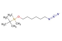 eMolecules​&nbsp;Synthonix - Stock  [(6-Azidohexyl)oxy](tert-butyl)dimethylsilane  5g  525907058  A8507    1334207-87-2  [null]  257.453  C12H27N3OSi