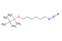 eMolecules​&nbsp;Synthonix - Stock  [(6-Azidohexyl)oxy](tert-butyl)dimethylsilane  250mg  525907055  A8507    1334207-87-2  [null]  257.453  C12H27N3OSi