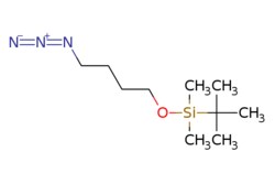 eMolecules​&nbsp;192586-55-3 | (4-Azidobutoxy)(1,1-dimethylethyl)dimethylsilane | Synthonix - Stock229.399 | C10H23N3OSi | 97.000 | CC(C)(C)[Si](C)(C)OCCCCN=[N+]=[N-] | 250mg | 525907041