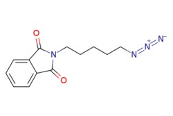 eMolecules​&nbsp;Synthonix - Stock  2-(5-Azidopentyl)isoindoline-13-dione  250mg  525905275  A1428    595607-72-0  [null]  258.281  C13H14N4O2
