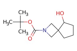 eMolecules​&nbsp;Advanced ChemBlocks  tert-butyl 5-hydroxy-2-azaspiro[3.4]octane-2-carboxylate  1g  507827618  Q63060  97.000  1785382-09-3  MFCD30803644  227.304  C12H21NO3