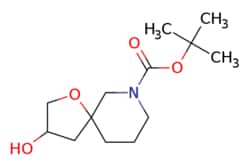 eMolecules​&nbsp;Advanced ChemBlocks  tert-butyl 3-hydroxy-1-oxa-7-azaspiro[4.5]decane-7-carboxylate  1g  507816192  Q56580  97.000  1331825-51-4  MFCD23106195  257.330  C13H23NO4