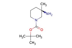 eMolecules​&nbsp;AstaTech  TERT-BUTYL (3R)-3-AMINO-3-METHYL-PIPERIDINE-1-CARBOXYLATE  0.25g  497029846  P19752  95.000  2199214-46-3  [null]  214.309  C11H22N2O2