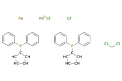eMolecules​ Oakwood Chemicals  11'-Bis(Diphenylphosphino)ferrocene-palladium(II) dichloride dichloromethane complex  5g  480134155  048593    95464-05-4  [null]  816.640  C35H30Cl4FeP2Pd