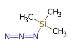 eMolecules​&nbsp;4648-54-8 | Azidotrimethylsilane | Chem-Impex | MFCD00001986 | 115.211 | C3H9N3Si | 97.000 | C[Si](C)(C)N=[N+]=[N-] | 25g | 449075007