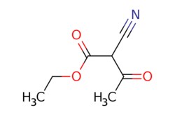 eMolecules​&nbsp;634-55-9 | Ethyl 2-cyano-3-oxobutanoate | Combi-Blocks | MFCD00043487 | 155.153 | C7H9NO3 | 97.000 | CCOC(=O)C(C#N)C(C)=O | 5g | 448005166
