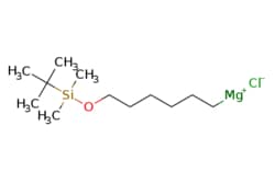 eMolecules​&nbsp;Synthonix - Stock  6-(tert-Butyldimethylsiloxy)hexylmagnesium chloride 0.50 M in THF  50ml  445479603  B36600    134413-59-5  [null]  275.190  C12H27ClMgOSi