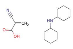 eMolecules​&nbsp;263703-32-8 | Dicyclohexylamine 2-cyanoacrylate | Combi-Blocks | MFCD27920710 | 278.396 | C16H26N2O2 | 96.000 | OC(=O)C(=C)C#N.C1CCC(CC1)NC1CCCCC1 | 1g | 439371061
