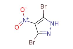 eMolecules​&nbsp;Combi-Blocks  35-Dibromo-4-nitro-1H-pyrazole  25g  439369099  QB-6241  96.000  104599-36-2  MFCD09972275  270.868  C3HBr2N3O2