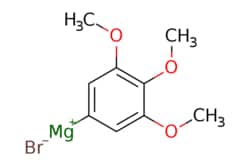 eMolecules​&nbsp;133095-91-7 | 3,4,5-Trimethoxyphenylmagnesium bromide, 0.25M in THF | Synthonix - Stock | MFCD08064087 | 271.393 | C9H11BrMgO3 | 0.000 | [Br-].COc1cc([Mg+])cc(OC)c1OC | 100ml | 437237457
