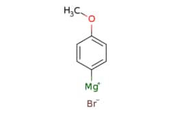 eMolecules​&nbsp;13139-86-1 | 4-Methoxyphenylmagnesium bromide, 0.5 M in THF | Synthonix - Stock | MFCD00013515 | 211.341 | C7H7BrMgO | 0.000 | [Br-].COc1ccc([Mg+])cc1 | 50ml | 437237329