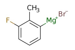 eMolecules​&nbsp;263355-05-1 | 3-Fluoro-2-methylphenyl magnesium bromide, 0.5 M in THF | Synthonix - Stock | MFCD01311483 | 213.332 | C7H6BrFMg | 0.000 | [Br-].Cc1c(F)cccc1[Mg+] | 50ml | 437237239