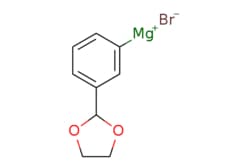 eMolecules​&nbsp;Synthonix - Stock  3-(13-Dioxolan-2-yl)phenylmagnesium bromide 0.5 M in THF  100ml  437237148  D31799    124434-66-8  [null]  253.378  C9H9BrMgO2